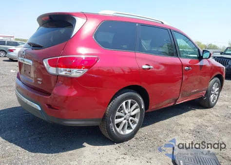 2013 Nissan Pathfinder Sv from USA, damaged, VIN 5N1AR2MM6DC638790